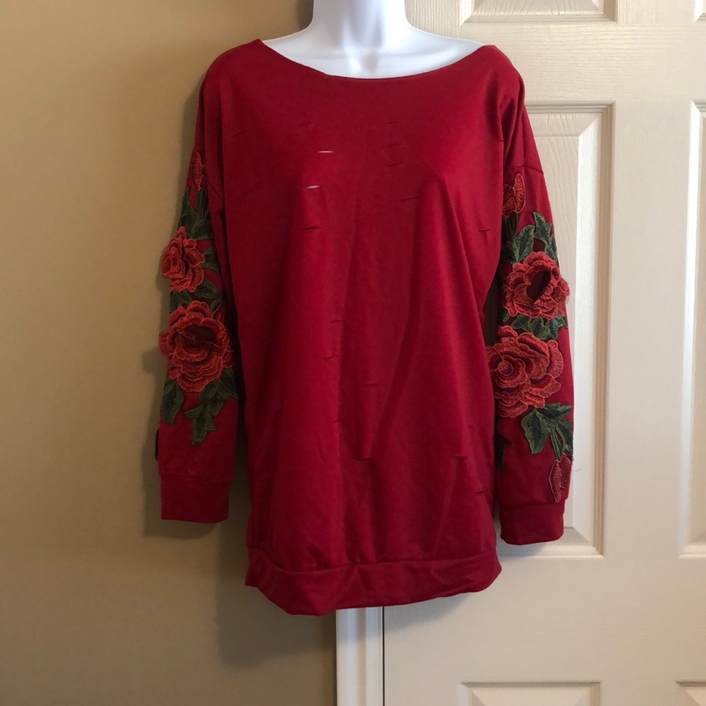 Maroon Sweatshirt - Picture 6 of 8